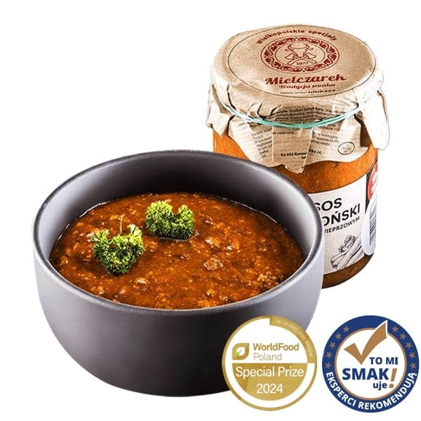 Alternative view of SOS BOLOŃSKI Z MIĘSEM WIEPRZOWYM