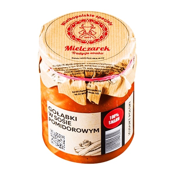 GOŁĄBKI W SOSIE POMIDOROWYM