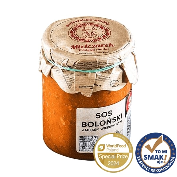 SOS BOLOŃSKI Z MIĘSEM WIEPRZOWYM