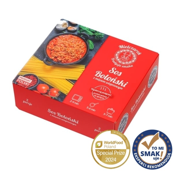 SOS BOLOŃSKI Z MIĘSEM WIEPRZOWYM 450G