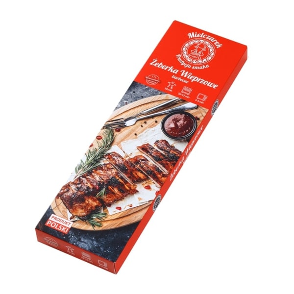 ŻEBERKA WIEPRZOWE BARBECUE 500G
