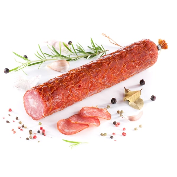 KIEŁBASA KRÓLEWIECKA W PLASTRACH 100G