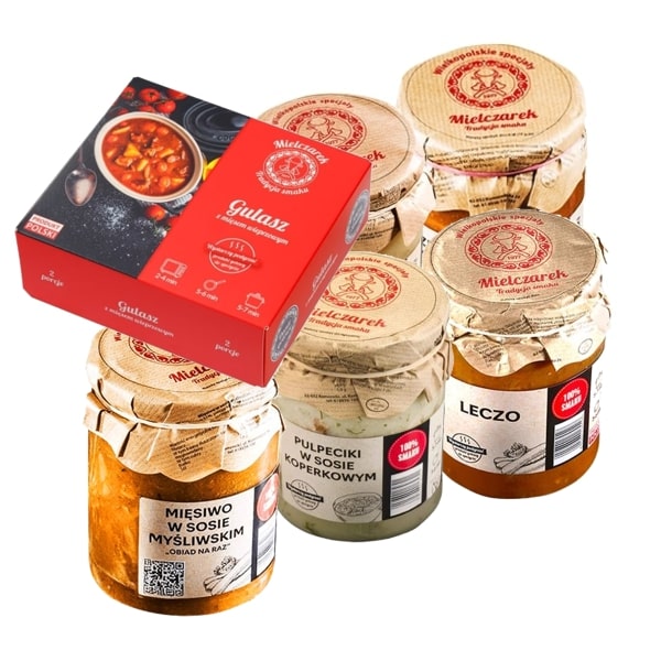 ZESTAW DAŃ GOTOWYCH MIX 5 SŁOIKÓW + 1 KARTONIK