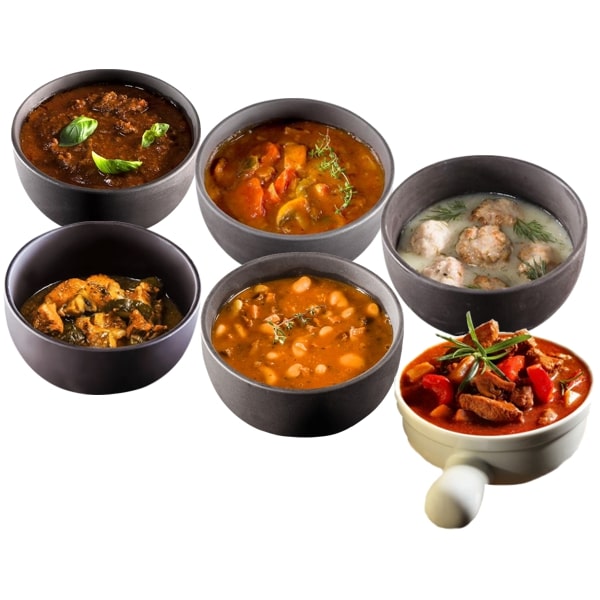 Alternative view of ZESTAW DAŃ GOTOWYCH MIX 5 SŁOIKÓW + 1 KARTONIK