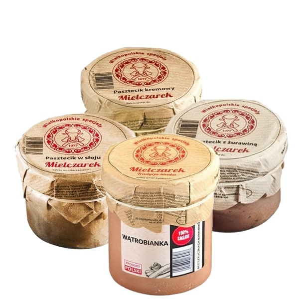 SMAROWIDŁA - PASZTETY MIX 4 SŁOIKÓW