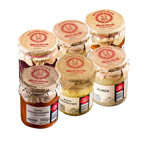 ZESTAW ZUP MIX 6 SŁOIKÓW