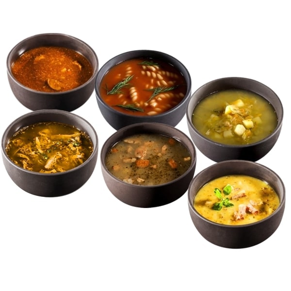 Alternative view of ZESTAW ZUP MIX 6 SŁOIKÓW